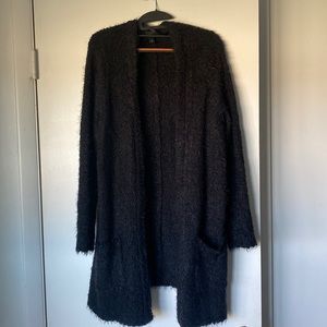 Torrid Black Fuzzy cardigan
